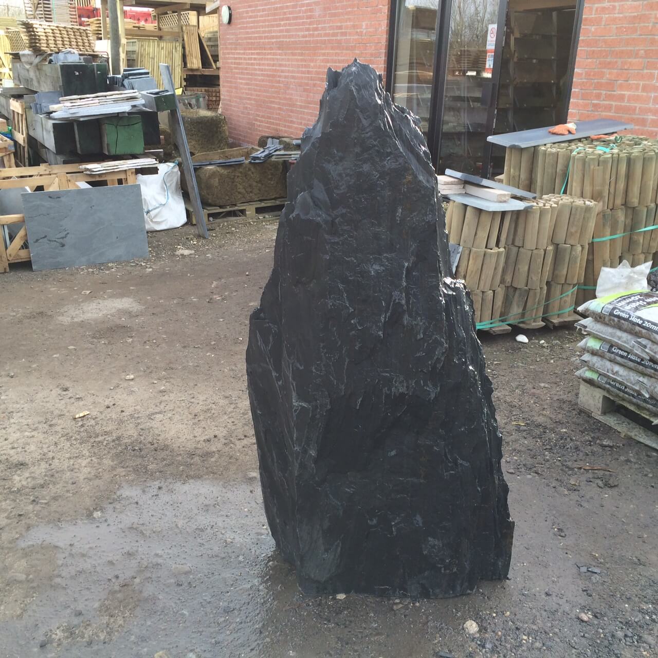 first image for 1.5m Slate monolith (M10)