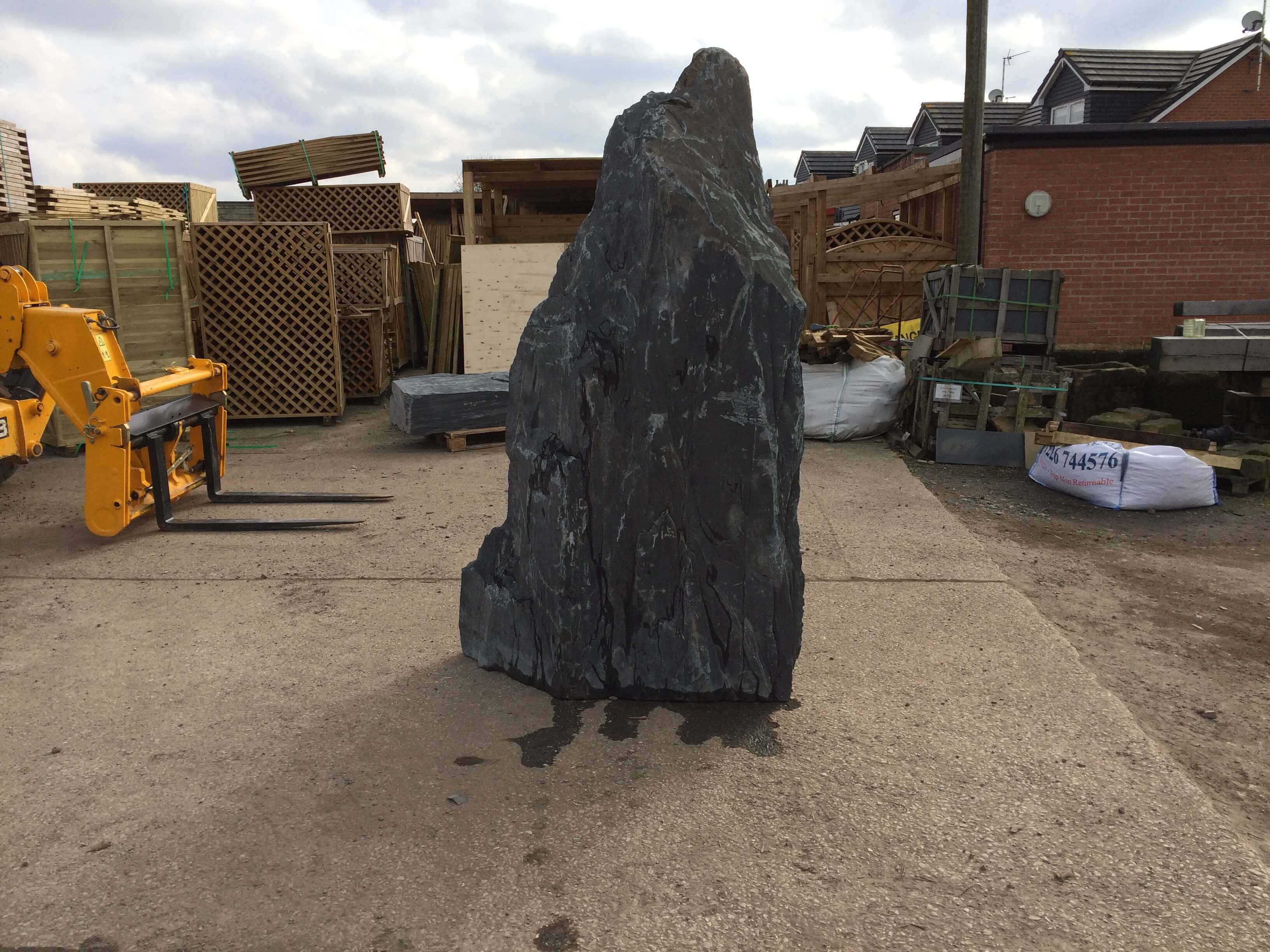 Fourth image for 2.35m Slate monolith (M2)