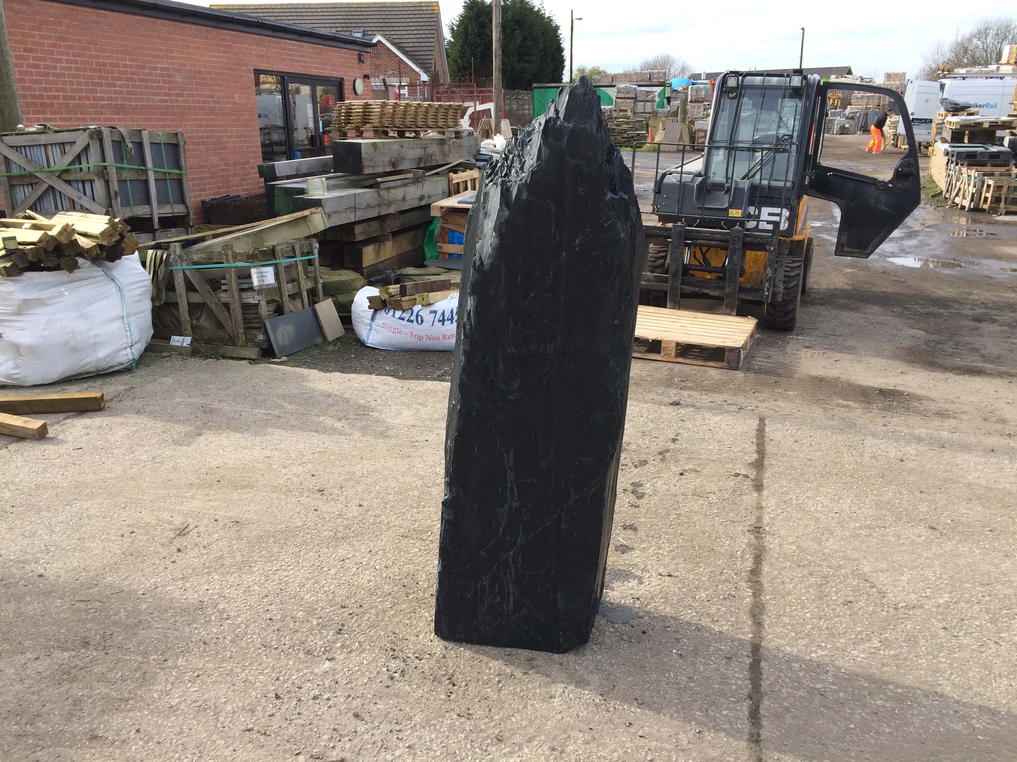 first image for 1.65m Slate monolith (M5)