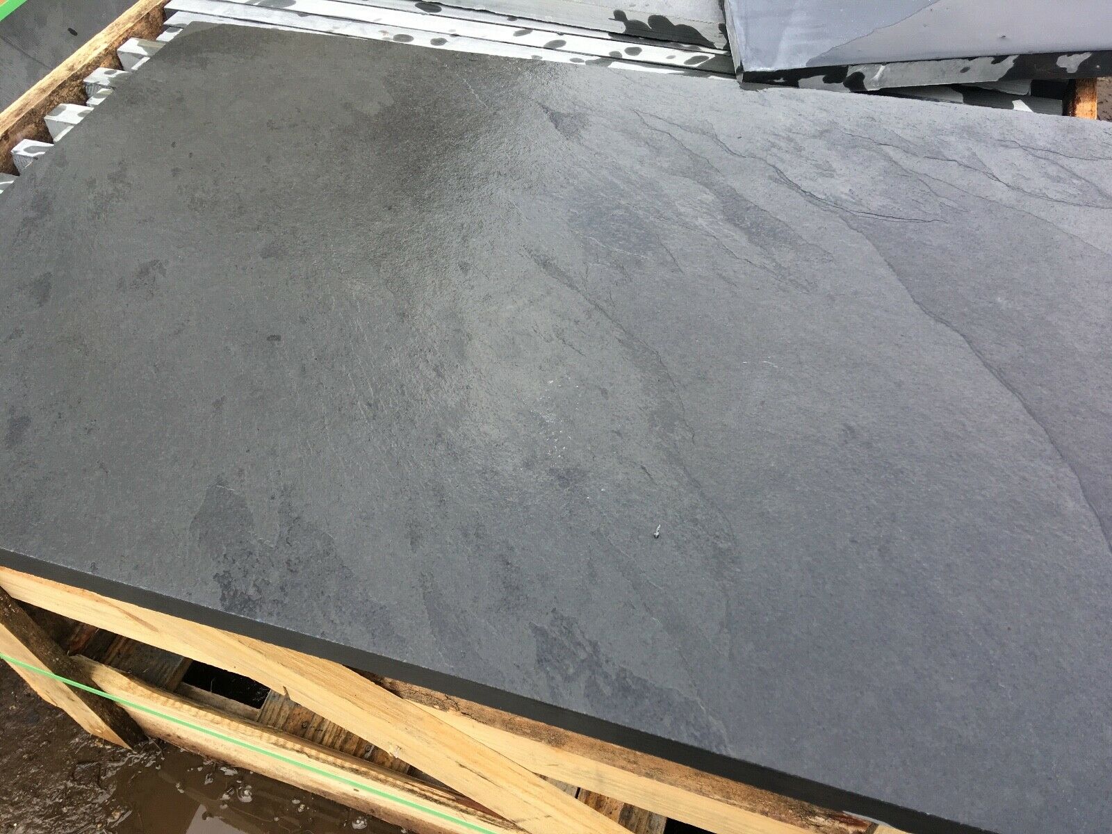 Third image for Natural riven Brazilian Slate Slabs