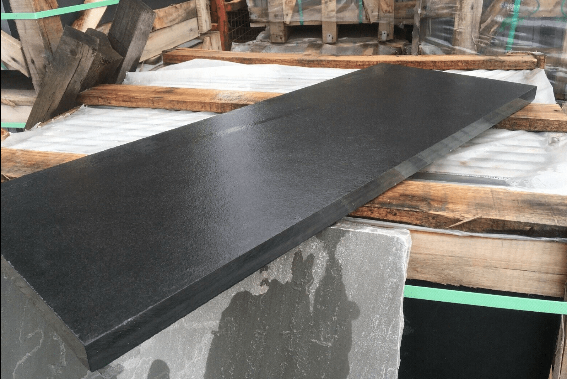 first image for 30mm slate wall copings and pillar caps