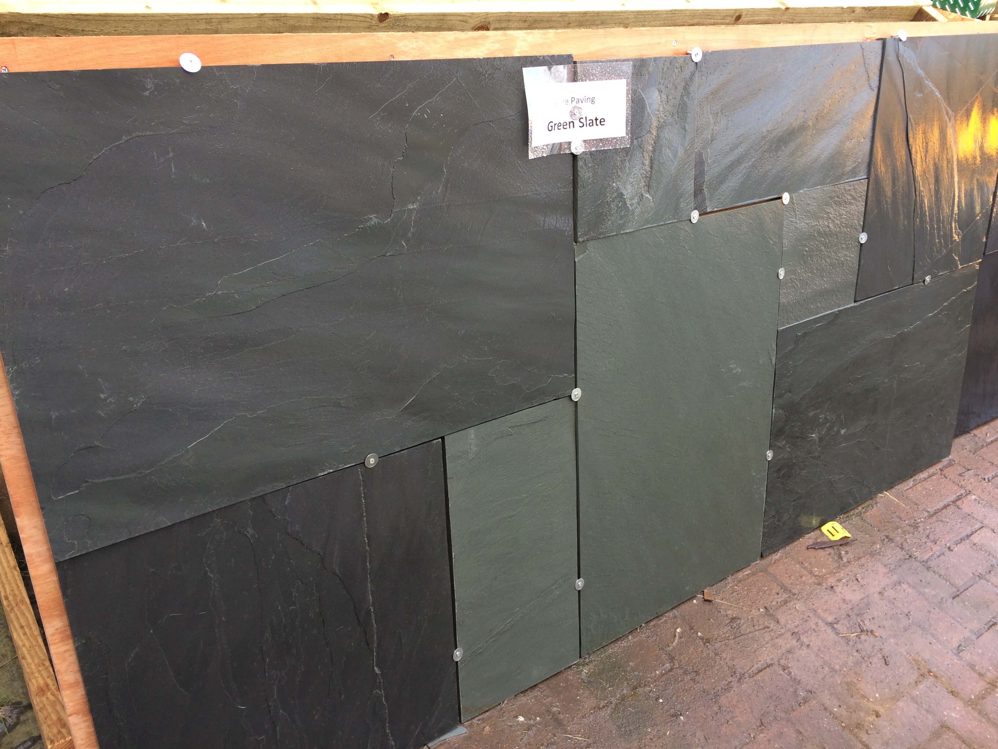 Third image for Green slate paving