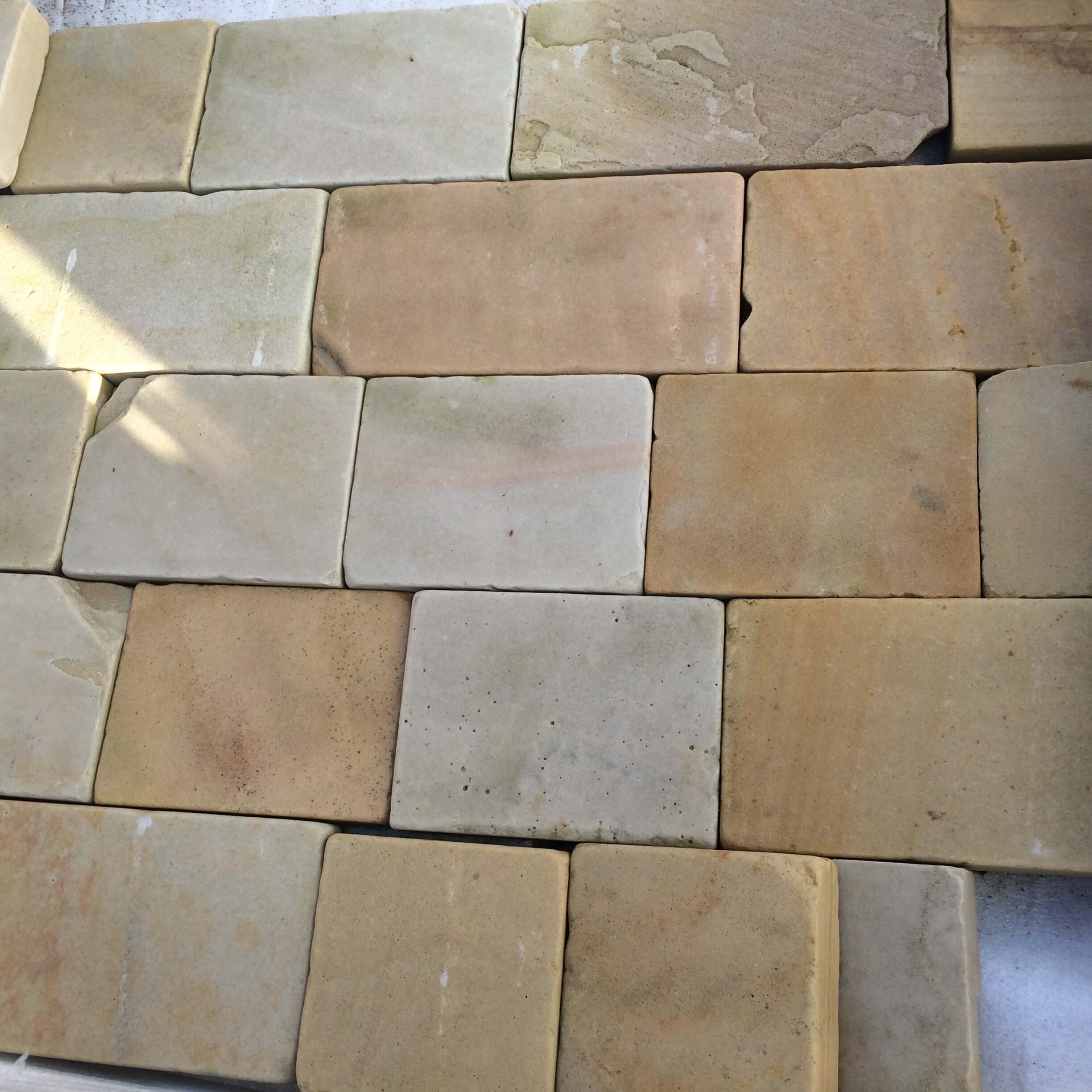 First image for Mint multi sawn and Tumbled Cobble Sett