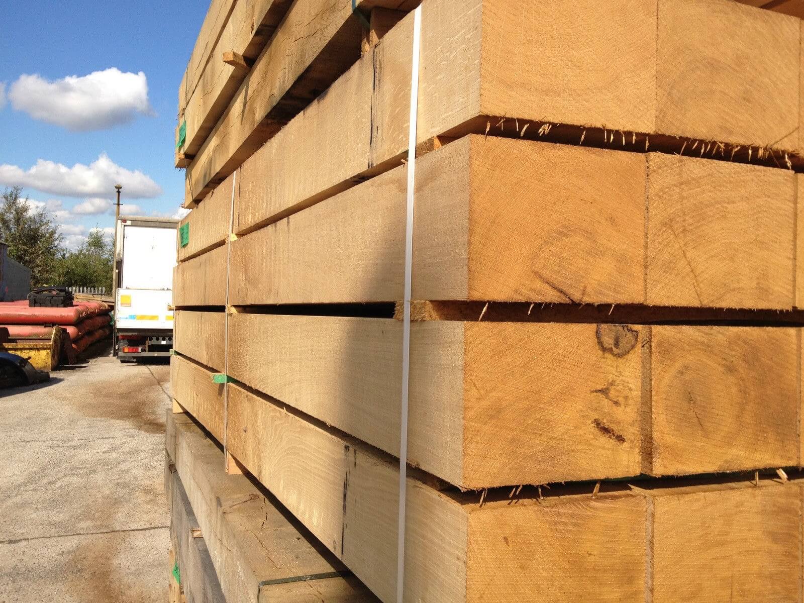 Second image for Green oak beams